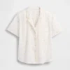 Pyjamaskjorte i poplin