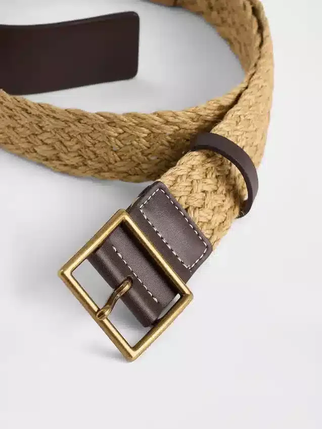 Raffia-belte
