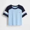 Raglan-fotball-T-skjorte for Baby og Småbarn