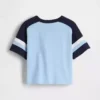 Raglan-fotball-T-skjorte for Baby og Småbarn