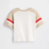 Raglan-fotball-T-skjorte for Baby og Småbarn