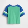 Raglan-fotball-T-skjorte for Baby og Småbarn