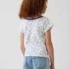 Raglan-henley-T-skjorte for barn