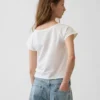 Raglan-henley-T-skjorte for barn