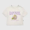 Rapunzel-T-skjorte med trykk for småbarn