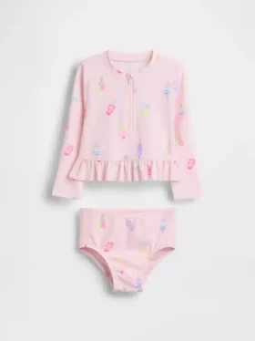 Rashguard-badesett for Baby og Småbarn