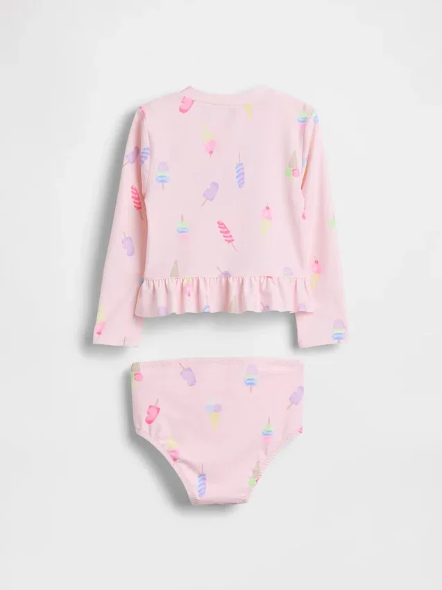 Rashguard-badesett for Baby og Småbarn