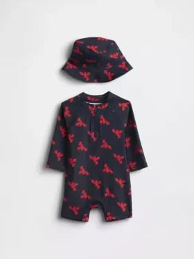 Rashguard-badesett til baby