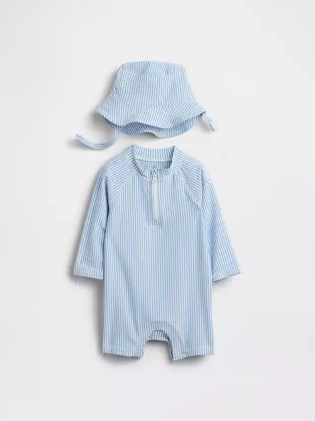 Rashguard-badesett til baby