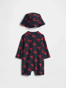 Rashguard-badesett til baby