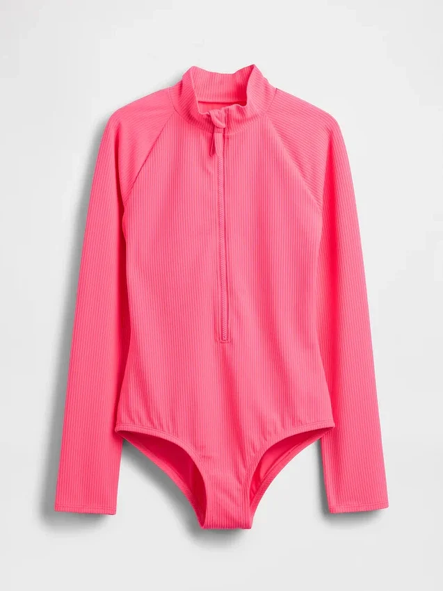 Rashguard-heldrakt i ett stykke for barn