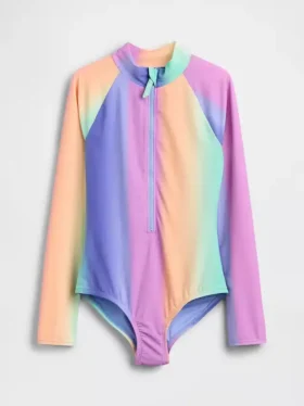 Rashguard-heldrakt i ett stykke for barn