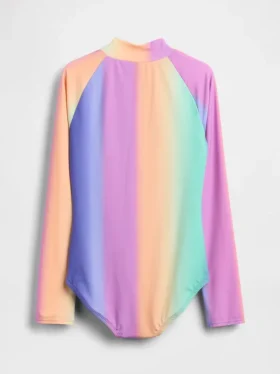 Rashguard-heldrakt i ett stykke for barn