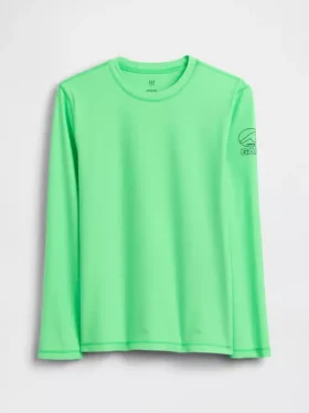 Rashguard med logo for barn