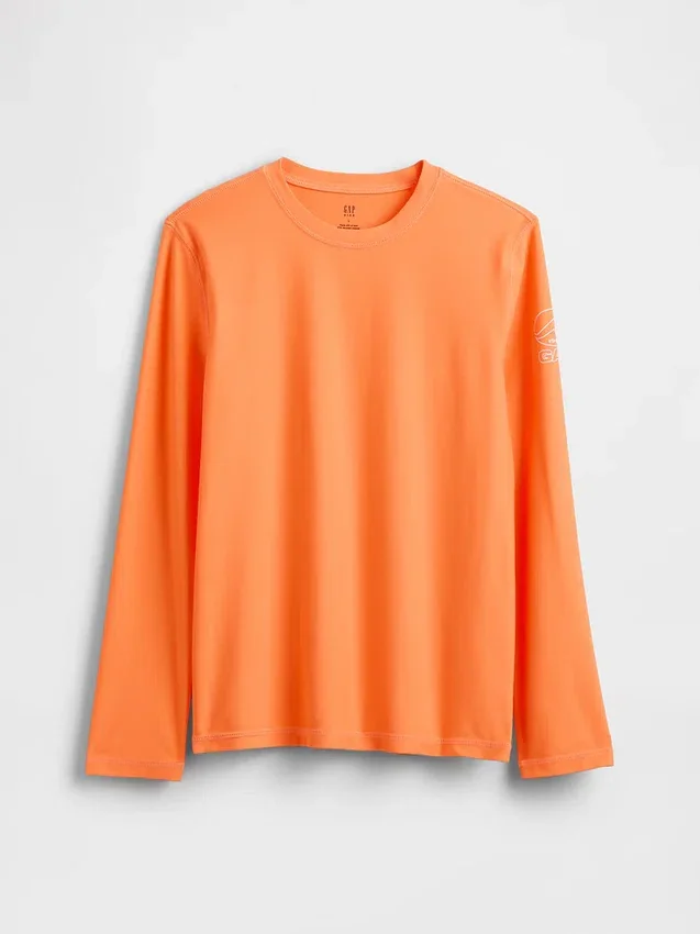Rashguard med logo for barn