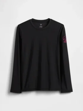 Rashguard med logo for barn
