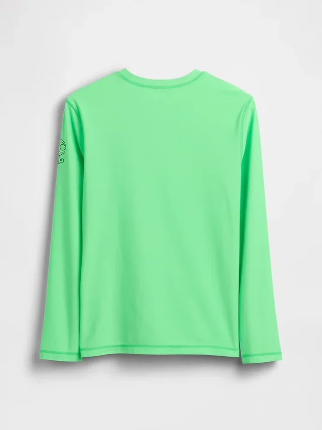 Rashguard med logo for barn