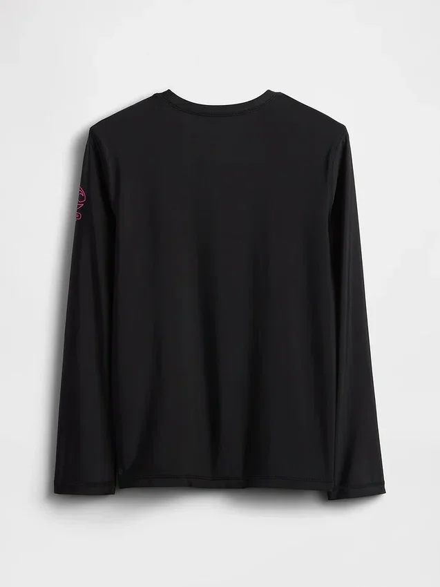 Rashguard med logo for barn