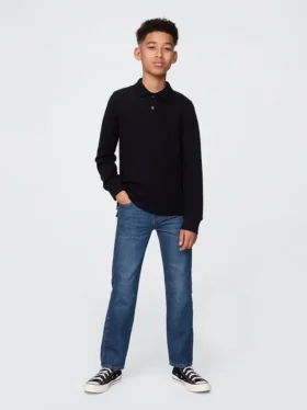 Relaxed Straight-Jeans for barn