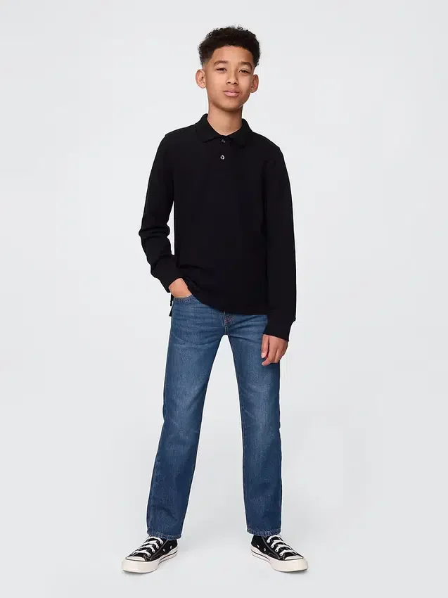 Relaxed Straight-Jeans for barn