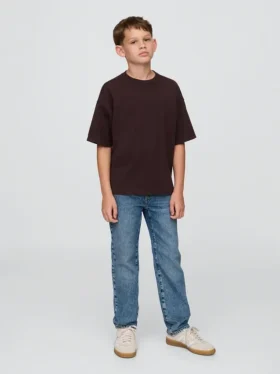 Relaxed Straight-Jeans for barn