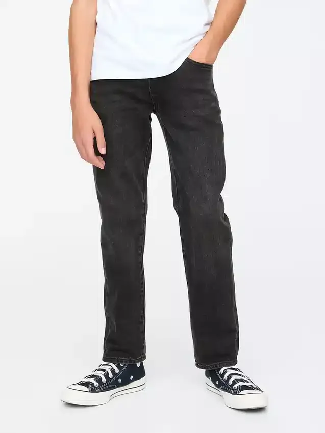 Relaxed Straight-Jeans for barn