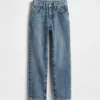 Relaxed Straight-Jeans for barn