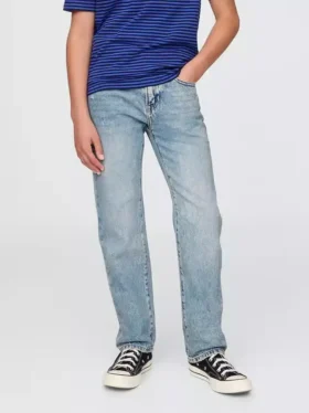 Relaxed Straight-Jeans for barn
