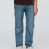 Relaxed Straight-Jeans for barn
