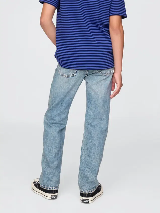 Relaxed Straight-Jeans for barn