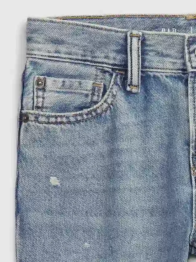 Relaxed Straight-Jeans for barn