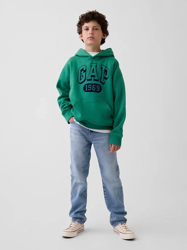 Relaxed Straight-Jeans for barn