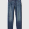 Relaxed Straight-Jeans for barn