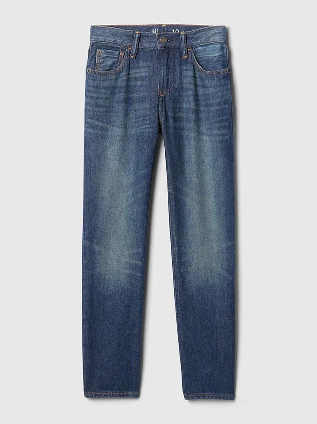 Relaxed Straight-Jeans for barn