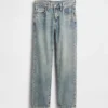 Relaxed Straight-Jeans for barn