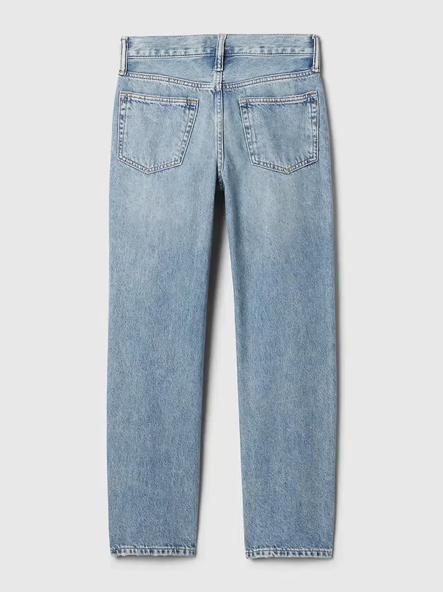 Relaxed Straight-Jeans for barn