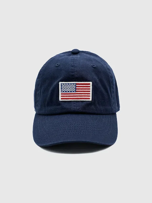 Rey to Z baseballcap med flagg for barn og småbarn