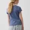 Ribbet T-skjorte for barn