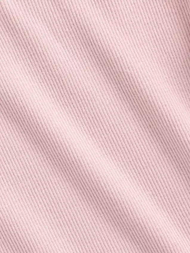 Ribbet T-skjorte for barn