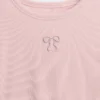 Ribbet T-skjorte for barn