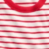Ribbet tank-top med rund hals for barn