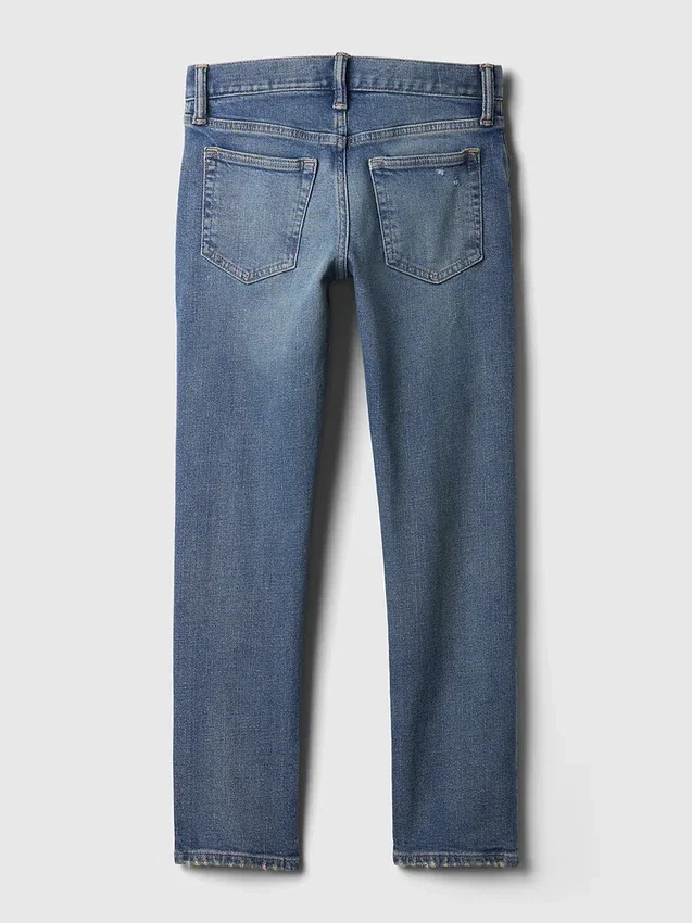 Rip & Repair Slim-Jeans for barn