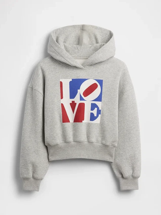 Robert Indiana Love-hettegenser for barn