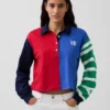 Robert Indiana Love kort rugby-skjorte