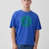 Robert Indiana Oversized Graphic T-skjorte