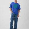 Robert Indiana Oversized Graphic T-skjorte