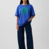 Robert Indiana Oversized Graphic T-skjorte