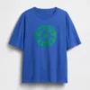 Robert Indiana Oversized Graphic T-skjorte