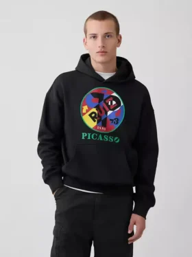 Robert Indiana Vintagesoft-grafikk-hettegenser