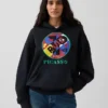 Robert Indiana Vintagesoft-grafikk-hettegenser